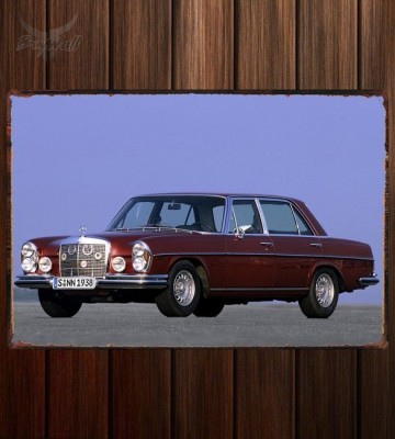 Металлическая табличка AMG 300SEL 6.3 (W109)